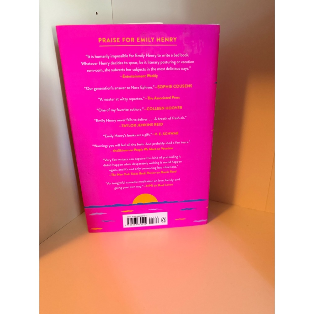 Happy Place by Emily Henry Hardcover Romance Novel Book Club Edition 2023 - Picture 2 of 3
